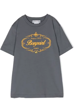 BONPOINT Logo print short-sleeve T-shirt