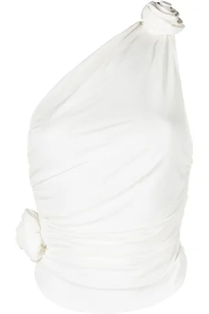 MAGDA BUTRYM Draped one-shoulder top