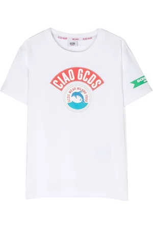 GCDS Logo-print short-sleeved T-shirt
