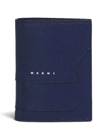 Marni Logo-print leather wallet
