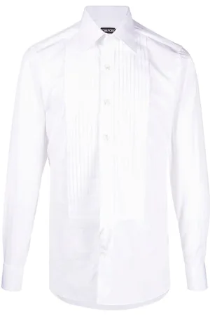 Tom Ford Pintuck long-sleeve shirt