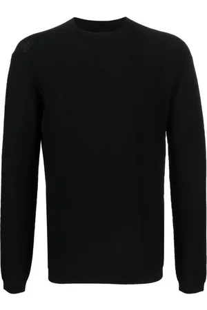 Giorgio Armani Logo-detail knit jumper
