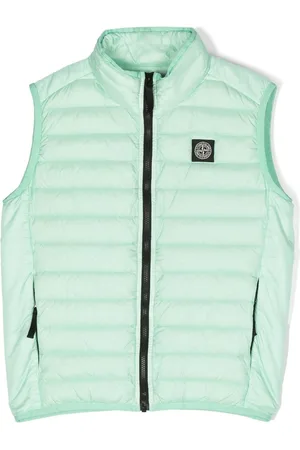 Stone Island Logo-patch padded gilet