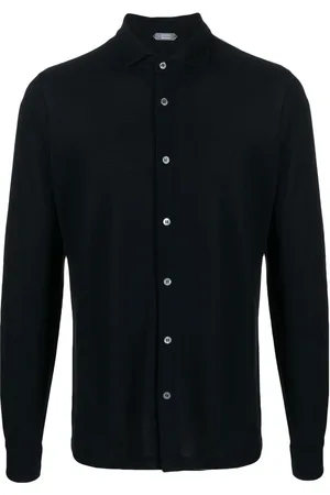 ZANONE Button-down fastening shirt
