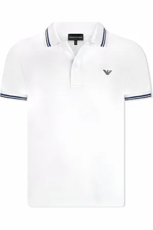 Emporio Armani Logo-print cotton polo shirt