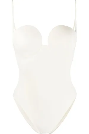 MAGDA BUTRYM Sweetheart neckline swimsuit