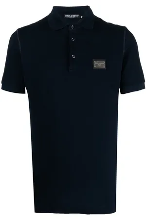 Dolce & Gabbana DG Essentials cotton piqué polo shirt