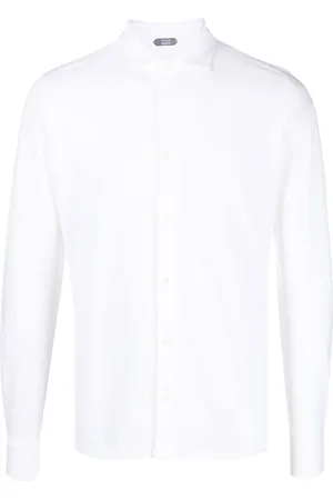 ZANONE Button-down fastening shirt