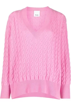 Allude Kobieta Swetry i Pulowery - Pink