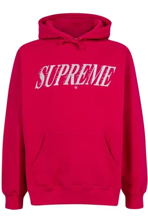 Supreme Crossover logo-print hoodie