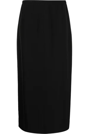 The Row High-waisted midi skirt