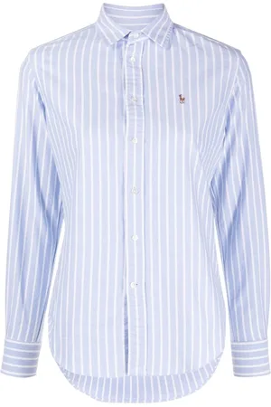 Ralph Lauren Polo Pony motif striped shirt