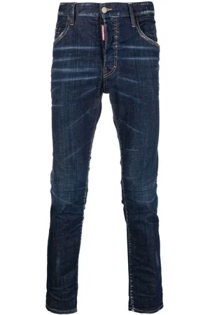 Dsquared2 Tie-dye low-rise jeans