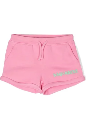 Dsquared2 Logo-embroidered drawstring shorts