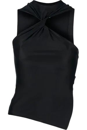 Courrèges One-shoulder cut-out top