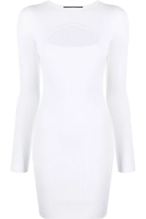 Dsquared2 Cut-out rib-knit minidress