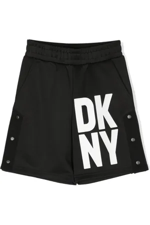 DKNY Logo-print track shorts