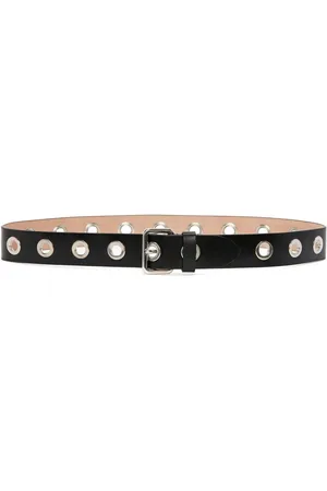 Alexander McQueen Eyelets leather belt