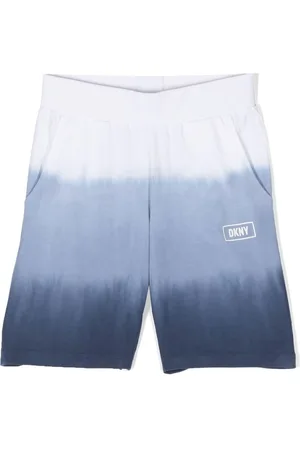 DKNY Logo-print track shorts
