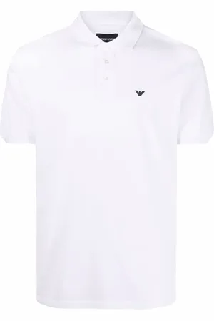 Emporio Armani Logo-embroidered polo shirt