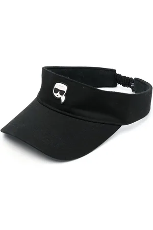Karl Lagerfeld Ikon logo-print visor