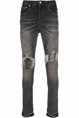 Purple Brand Low-rise slim-fit jeans
