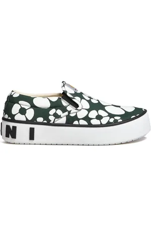 Marni X Carhartt floral-print slip-on sneakers