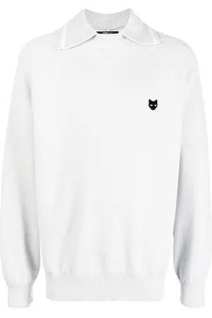 SONGZIO Logo-patch crew-neck sweatshirt
