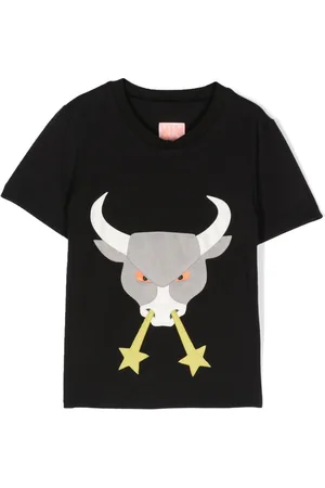 Wauw Capow by Bangbang Graphic-appliqué organic-cotton T-shirt