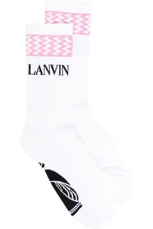 Lanvin Logo-print calf-length socks