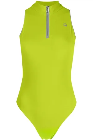 COPERNI Logo-print sleeveless zipped top