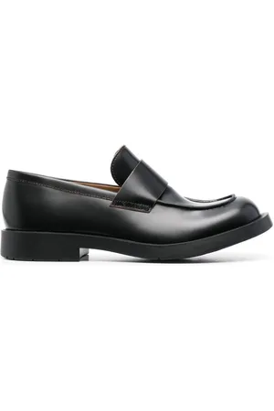 Camper Square-toe leather loafers