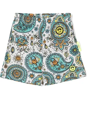 BARROW Paisley-print swim shorts