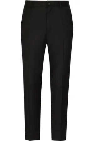 Dolce & Gabbana Logo-trim tailored trousers