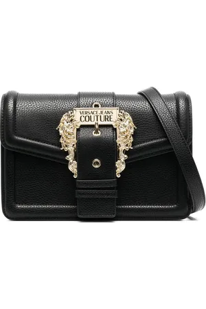 VERSACE Baroque-buckle shoulder bag