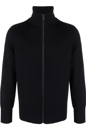 Sandro High-neck zip-up cardigan