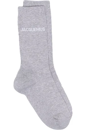 Jacquemus Les Chaussettes logo-intarsia socks
