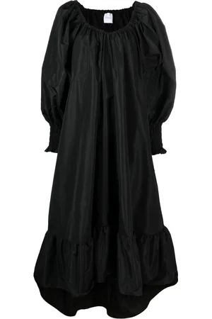 Patou Puff-sleeve maxi dress