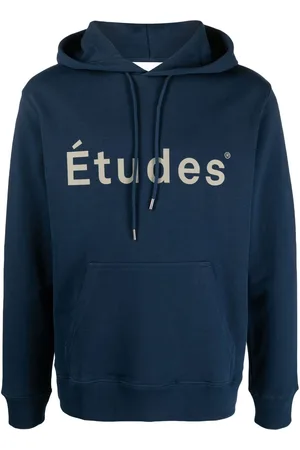 Etudes Logo-print organic cotton hoodie