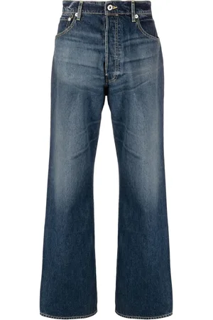 Kenzo Mid-rise straight-leg jeans