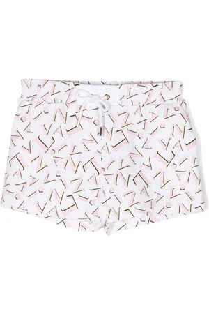 Lanvin Logo-print drawstring shorts