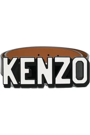 Kenzo Logo-buckle adjustable belt