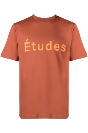 Etudes Logo-print organic cotton T-shirt