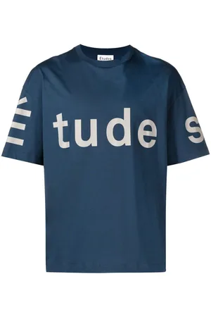 Etudes Logo-print organic cotton T-shirt