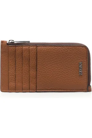 Ermenegildo Zegna Zip-around leather wallet