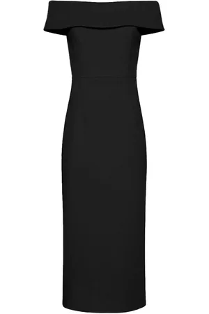 Rebecca Vallance Amore off-shoulder midi dress