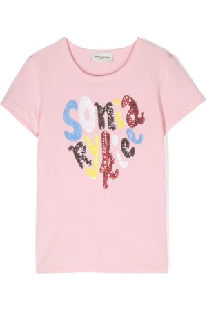 Sonia Rykiel Enfant Logo-embellished short-sleeve T-shirt