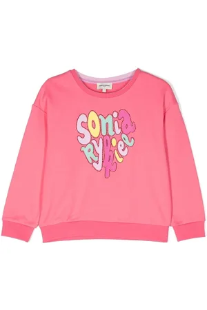 Sonia Rykiel Enfant Logo-print embellished sweatshirt