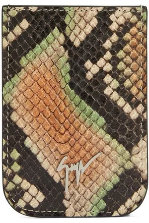 Giuseppe Zanotti Albert logo-plaque cardholder