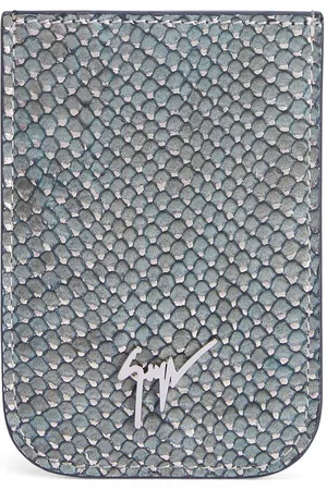 Giuseppe Zanotti Albert logo-plaque cardholder